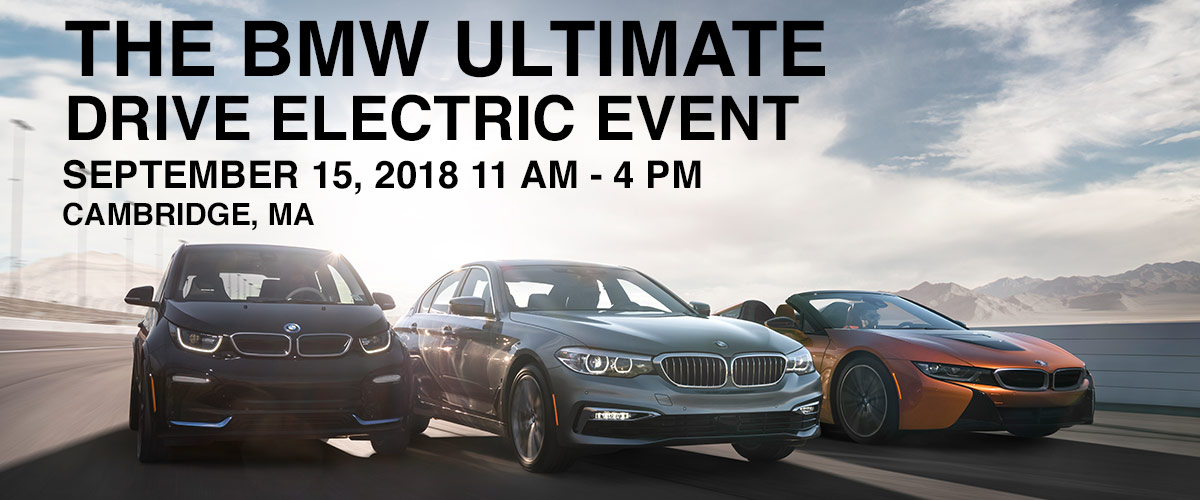 BMW ULTIMATE DRIVE ELECTRIC EVENT in Cambridge, MA Herb Chambers BMW