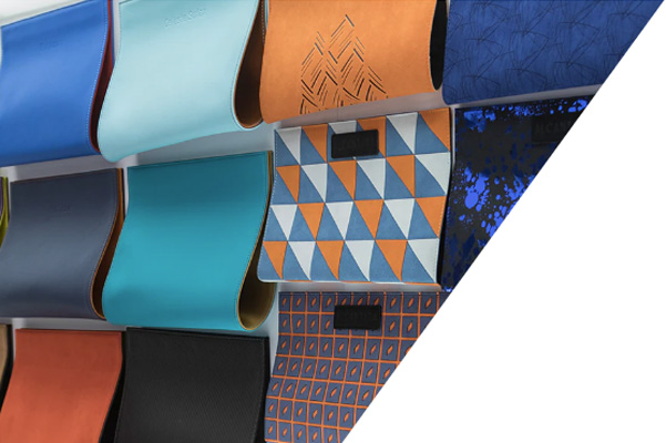 Image of different color options for custom orders.