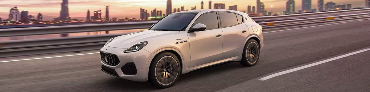 Exterior shot of a 2023 Maserati Grecale.