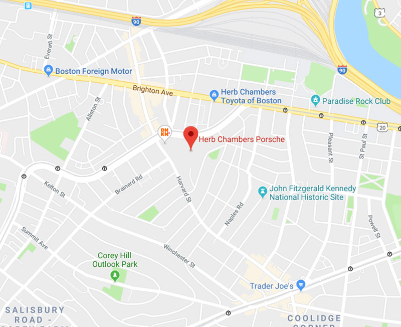 Get Directions to Porsche Dealer in Boston, MA