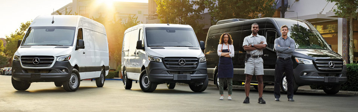 Mercedes-Benz Sprinter Van lineup